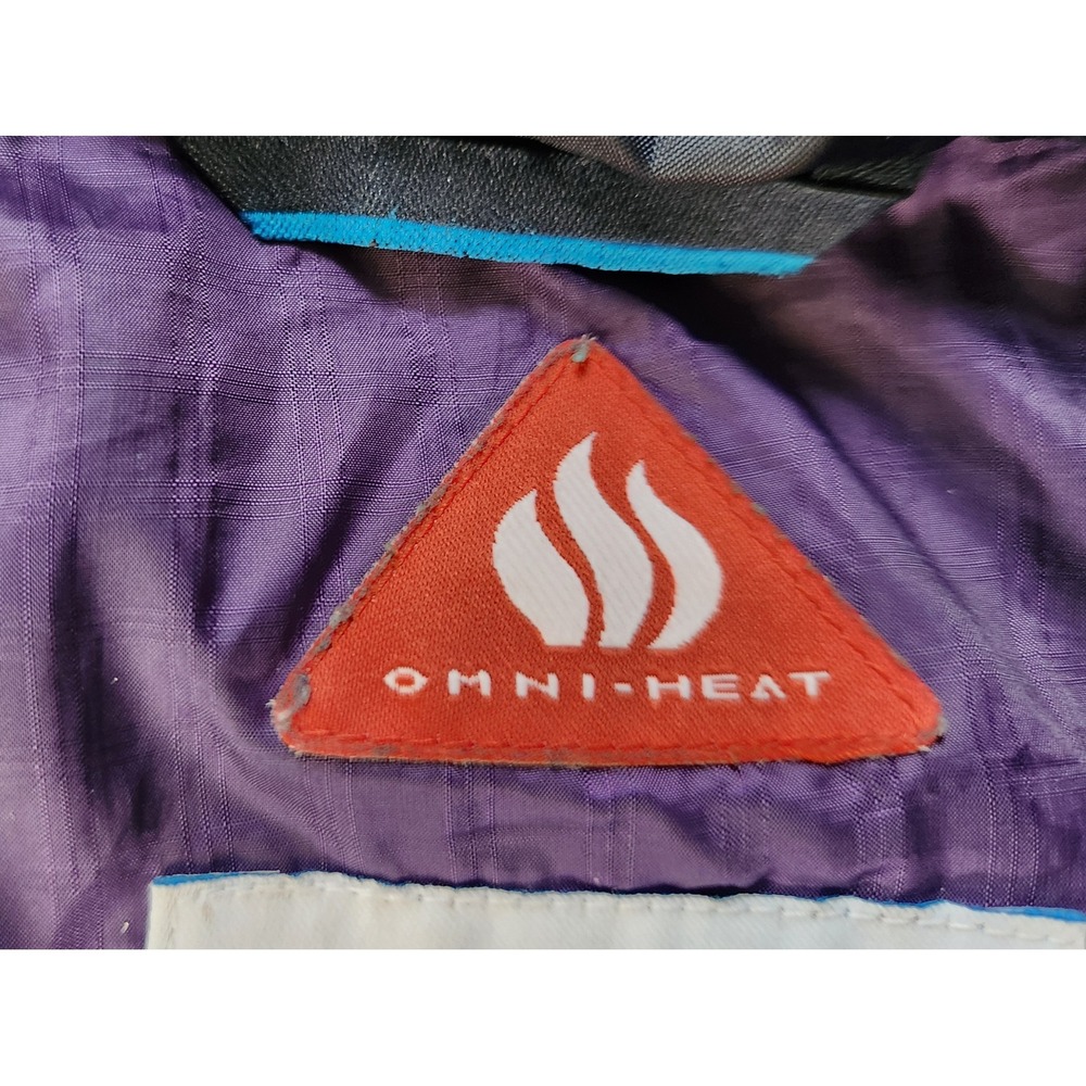 Columbia Omni Heat Insulated Hooded Parka Jacket Purple Women's XS Lightweight - Picture 16 of 16